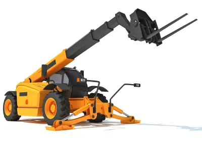 Forklift Handler 3D model
