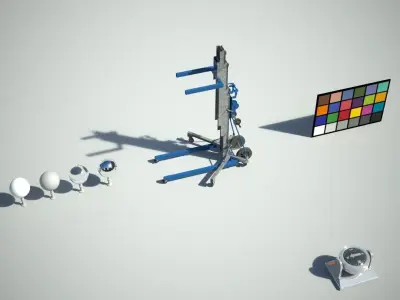 High Quality Genie Lift Low-poly 3D model