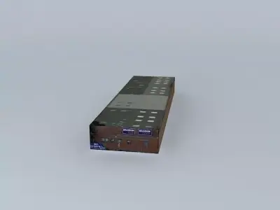 Elland Road warehouses Free 3D model