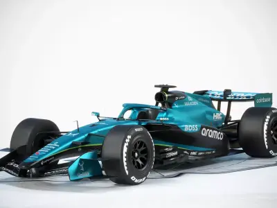 F1 Aston Martin AMR26 2026 3D model