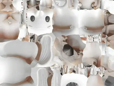 Playful Elephant Dumbo 3D model