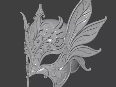 ETHEREAL FAE MASK 3D print model