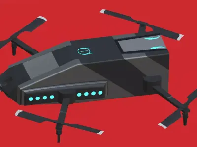 Drone 3D model buy