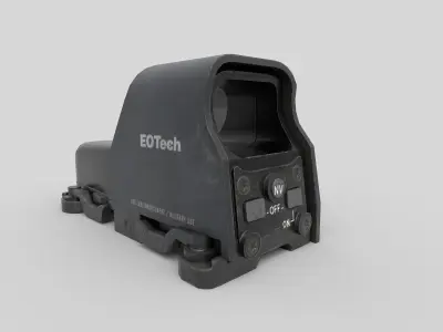 Eotech dot sight Low-poly 3D model