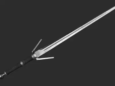 Sword PBR GameReady Low-poly 3D model