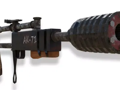 AK-71 3D model