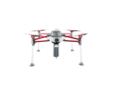 3D Drone dji phantom quadcopter 3D model