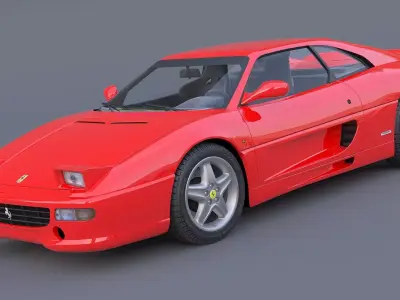 1995 Ferrari F355 Challenge 3D model