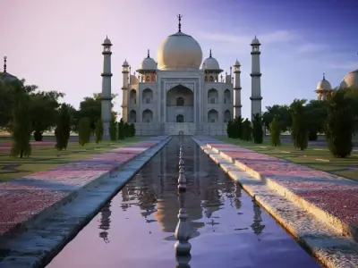 Taj Mahal 3D model buy