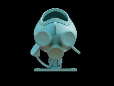 Rocket Lilo y Stitch Low-poly 3D model