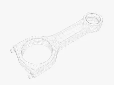 CONNECTING ROD 3D model by borgs