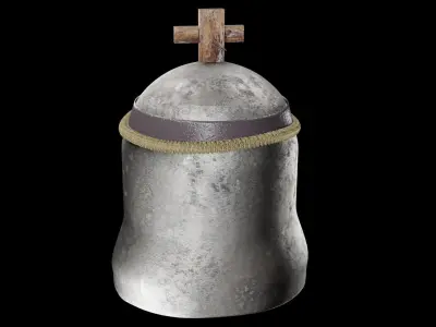 Knight Helmet 3D model buy