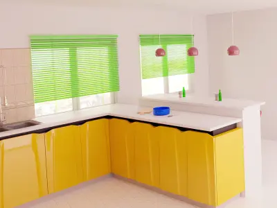 Kitchen The Robin 3D model