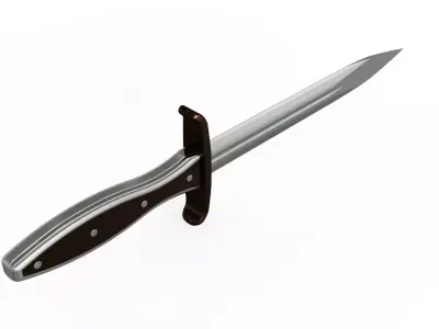 Dagger sword 3D model