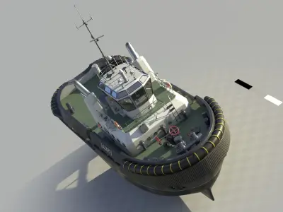 Tugboat  purchase 3D model