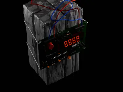 Countdown 3D model