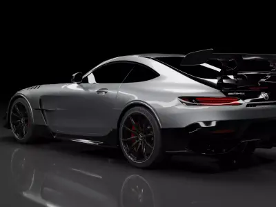 Mercedes AMG GT Black Series 2021 3D model