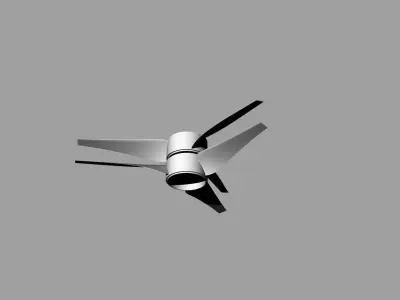 Propeller conter rotating - diameter 560mm 3D model