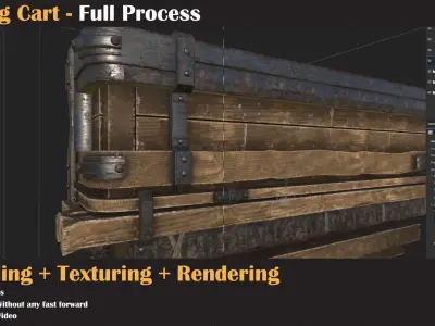 Mining Cart - Full Tutorial   3D model