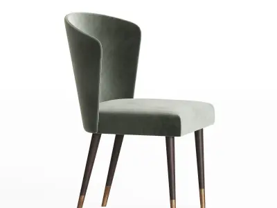 Ninfea Dining Chair Capital collection 3D model