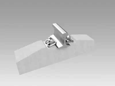 Rail fastening ARS-4 3D model