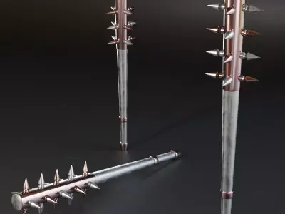 Mk Basemesh Mace 01 Free 3D model