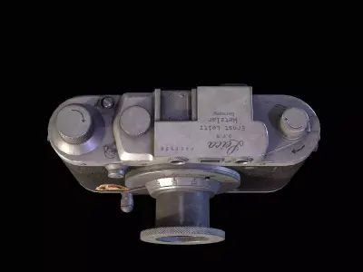 Leica Camera Low-poly 3D model