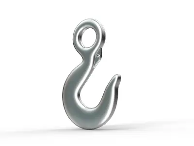 Crane hook 3D model