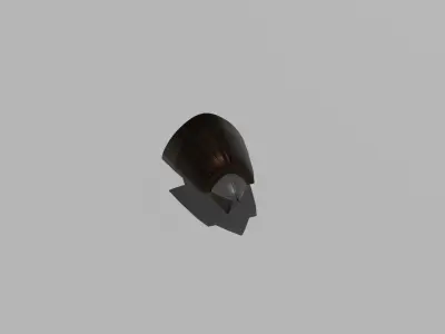 cannon boat By Leonardo Da Vinci 3D model