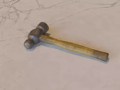 Old Hammer Free 3D model buy