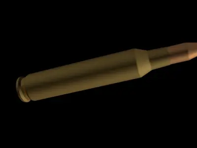 M16 Bullet 3D model