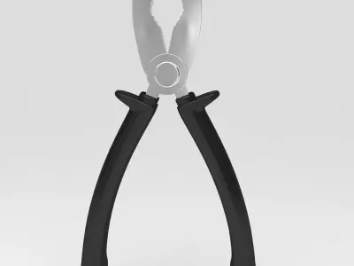 Plier 3d model pair of pliers 3D model