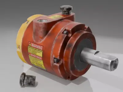 Electric Motor Concept Design 3D model