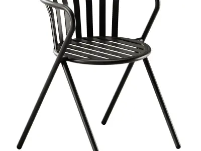 Hay About A Table and Artu Cesto Chair 3D model
