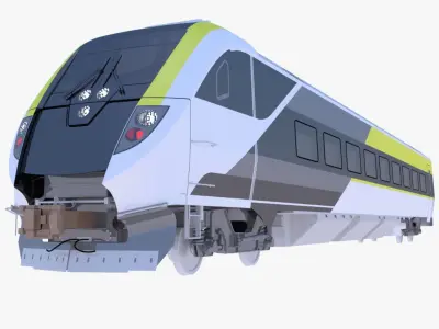 Trains USA and Canada II 3D Model Pack