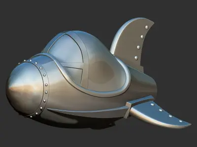 Spacecraft 3d print 3D model