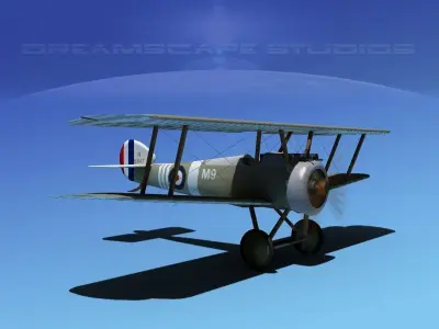 Sopwith Camel 3D model by Dreamscape
