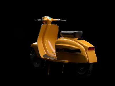 Lambretta jet 200 3D model