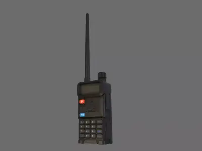Radio walkie talkie 3D model purchase