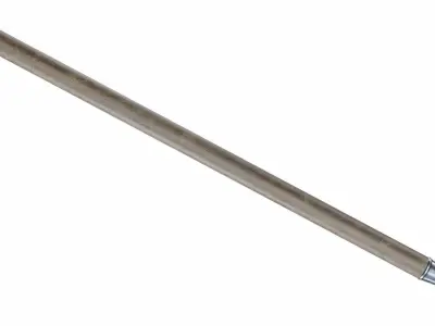 Silver halberd 3D model