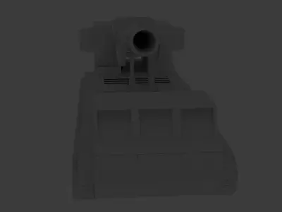 Gauss Cannon  3D model