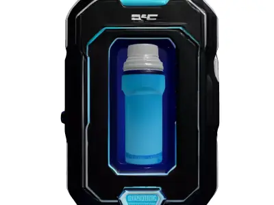 Futuristic SciFi Energy Container Module 3D model