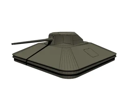 30 mm MK 46 GUN model 3D model