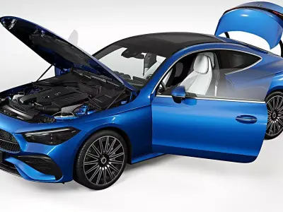 2024 Mercedes-Benz CLE Coupe 3D model