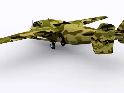 M28 skytruck Low-poly 3D model