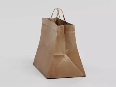 -Paper Bag V2- 3D model