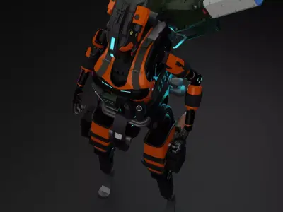 Robot 3D Model Free 3D model