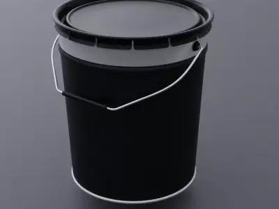 Paint Can Free 3D model purchase