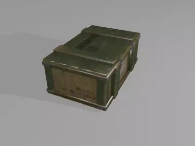 Rust - Military Crate Free 3D model