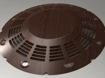 Yacht Deck Vent Free 3D model